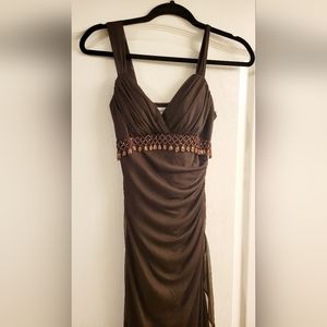 Betsy & Adam Brown Formal Dress size 6